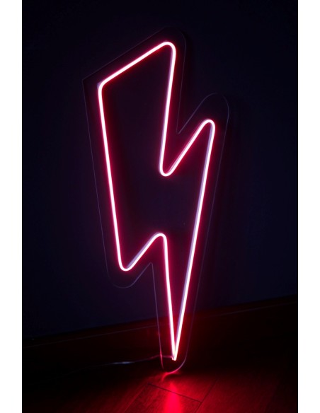 Neon Led Rayo Rojo X Cm