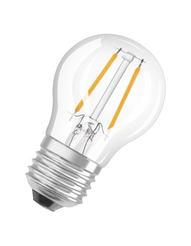 Osram-Ledvance parathom pro classic p40 led esférica clara regulable 220v 4w 2700k E27