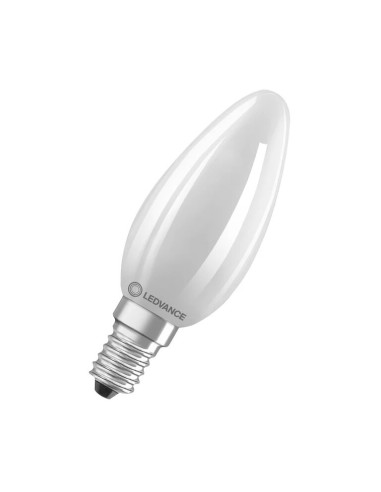 Ledvance classic b40 dim vela regulable mate 220v 4,8w 2700k E14