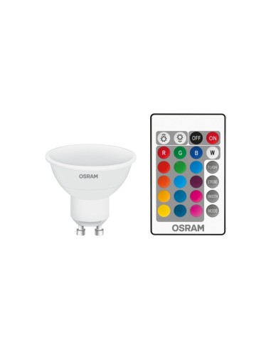 Osram-Ledvance led star+ rgbw remote par16 25 120º 220v 4,2w GU10