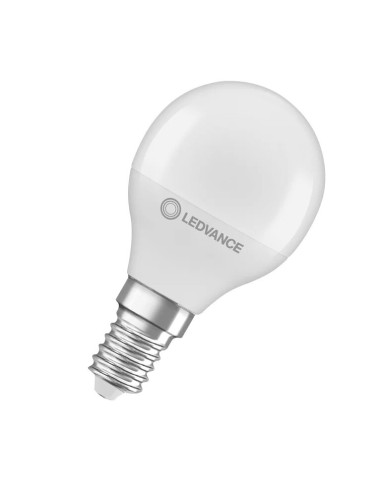 Ledvance classic P40 value class esféria mate 220v 4,9w 2700k E14