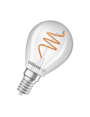 Osram vintage 1906 led classic p clara espiral regulable 220v 4,6w 2700k E14