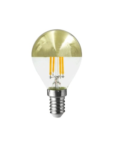 Laes 991291 esférica led cúpula oro 220v 4w 2700k E14