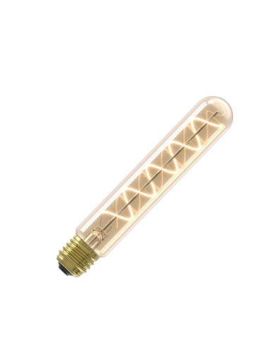 Calex 1001003000 tubular regulable 185X32mm gold 230v 2,5w 2100k E27