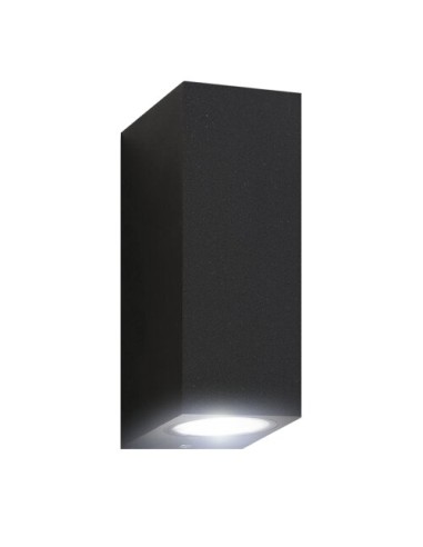 Iglux 10017-n aplique mural modelo Cubo color negro GU10