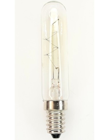 Clar11958 incandescente tubular clara 100X20mm 220v 40w E14