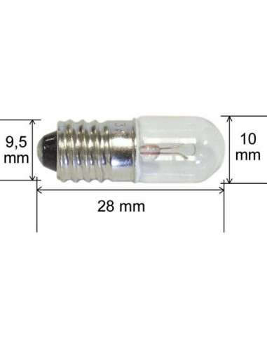 10x Bombillas H4 Halógenas 12v 60/55w - 24v 75/70w